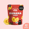 Hey Chips Banana Crisps Mini Gluten Free Halal No Sugar Added