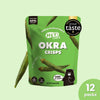 Hey Chips Okra Crisps Mini Gluten Free Halal No Sugar Added