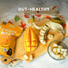Hey Chips Mango Banana Fruit Bites No sugar added gluten-free halal