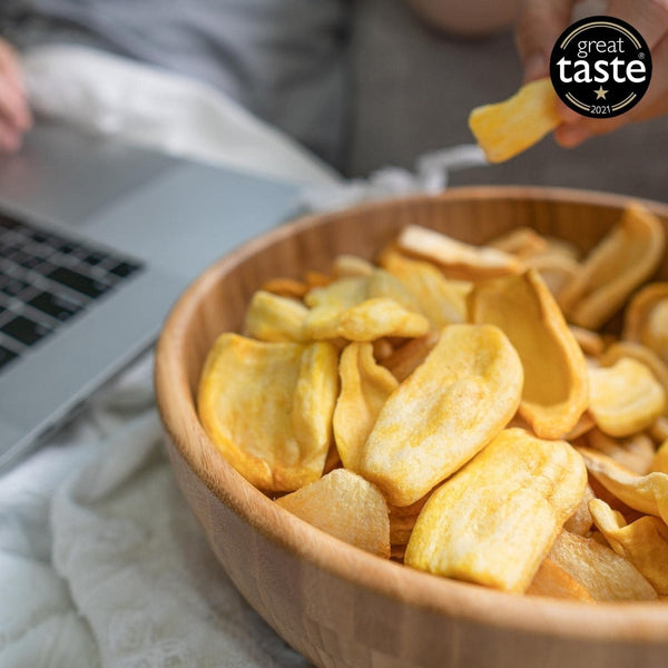 Hey! Jackfruit Chips in a bowl