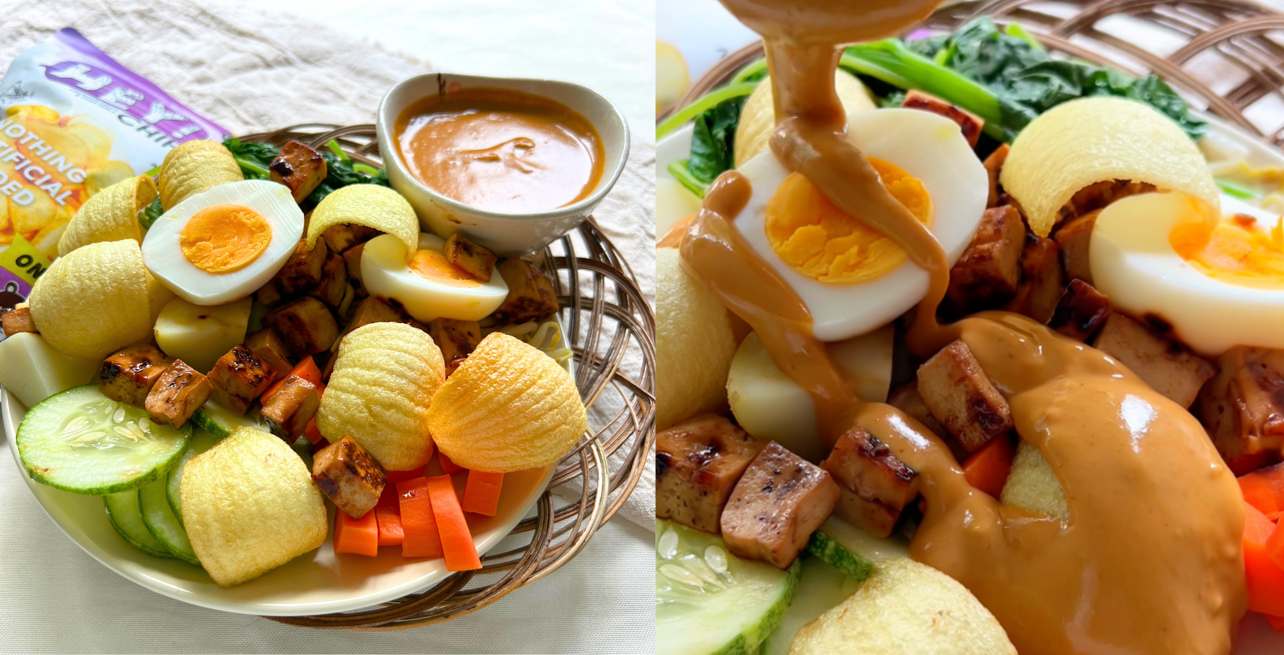 Experience the Ultimate Gado-Gado with a Crispy Twist