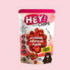 100% Natural Hey! Chips Cherry Tomato which is Gluten-Free, Halal-Certified, Vegetarian, Vegan, Dairy-free