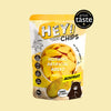 100% Natural Hey! Chips Jackfruit which is Gluten-Free, Halal-Certified, Vegetarian, Vegan, Dairy-free