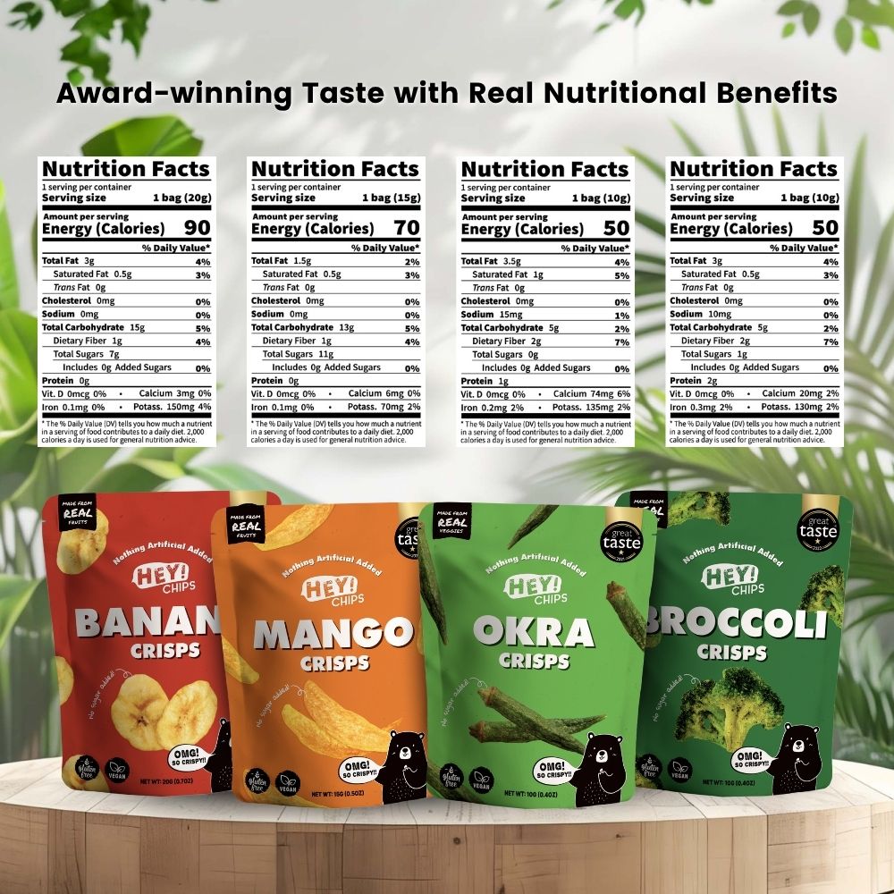 Crunch Box Hey! Chips Happy Crunch Box | Award-winning Healthy Fruit & Veggie ...